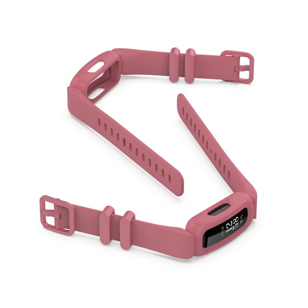 Silikone urrem til Fitbit Inspire 2, Fitbit Ace 3 Red