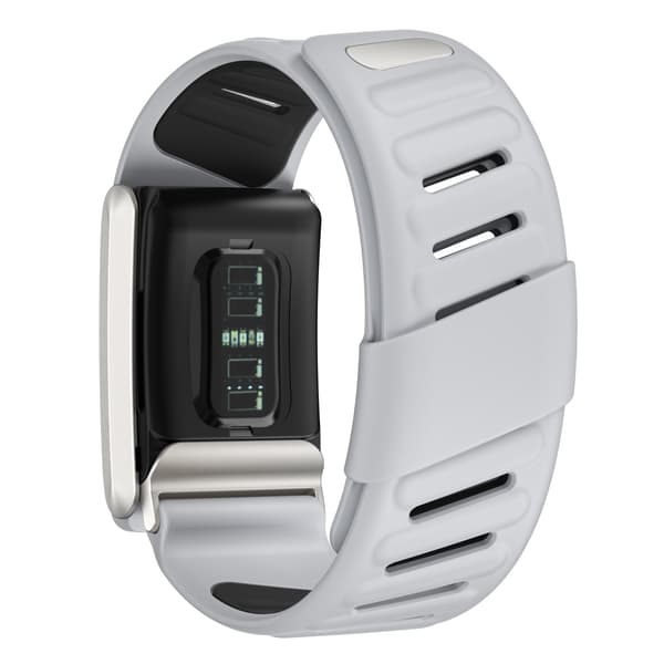 Silikone urrem til Whoop 4.0 Black+Grey