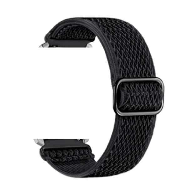 Fitbit Versa 2 Nylon kelloranneke Black