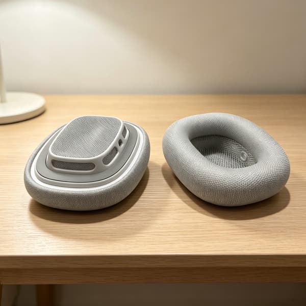 Øreputer for AirPods Max - Apple Fabric & Silicone Silver