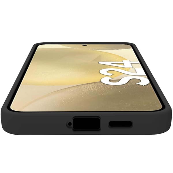 Cromo Soft gummideksel Galaxy S24 5G Sort