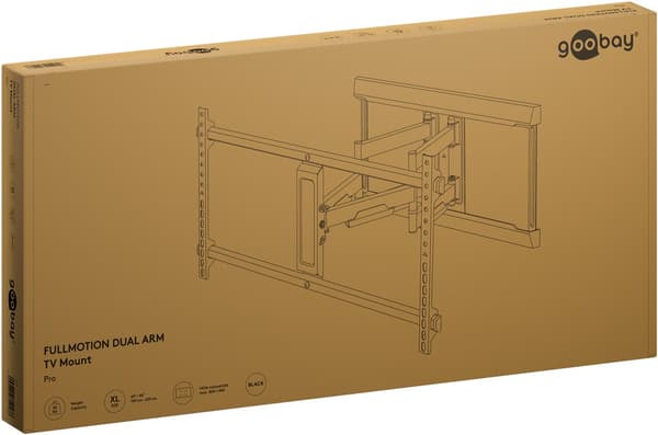 TV-väggfäste FULLMOTION (XL)