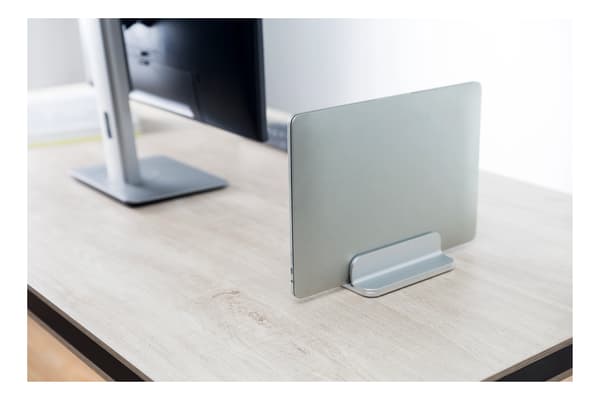 Office, Adjustable vertical laptop holder, 5kg, alumimnum