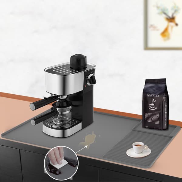 Silikonmatta för Kaffemaskin Grey