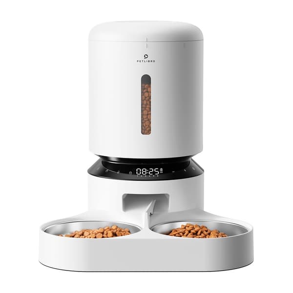 Petlibro Granary matdispenser med dobbeltskål 5L (hvit)