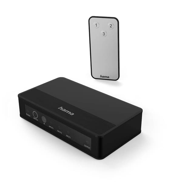 Switcher HDMI 3x1 4K