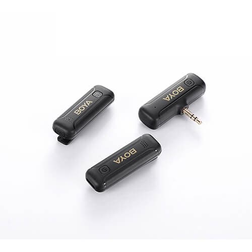 Trådløs mikrofon x2 BY-WM3T2-M2 3.5 mm TRS