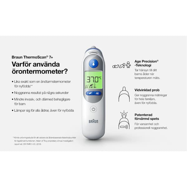 ThermoScan 7+ Alderspræcision IRT6525