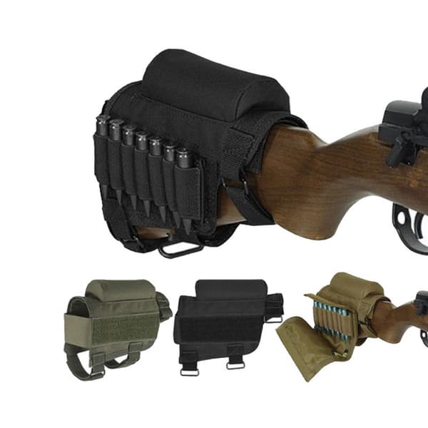 Tactical Cheek Rest Pouch Black