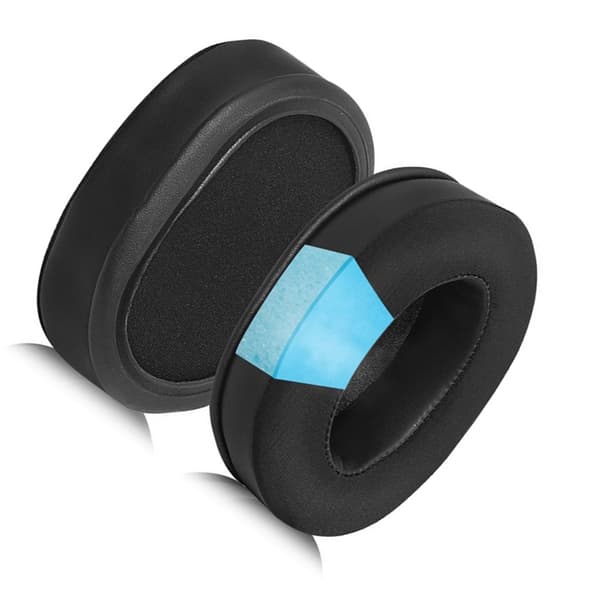 Sort Gel Ørepuder til Logitech G PRO X - Sæt med 2
