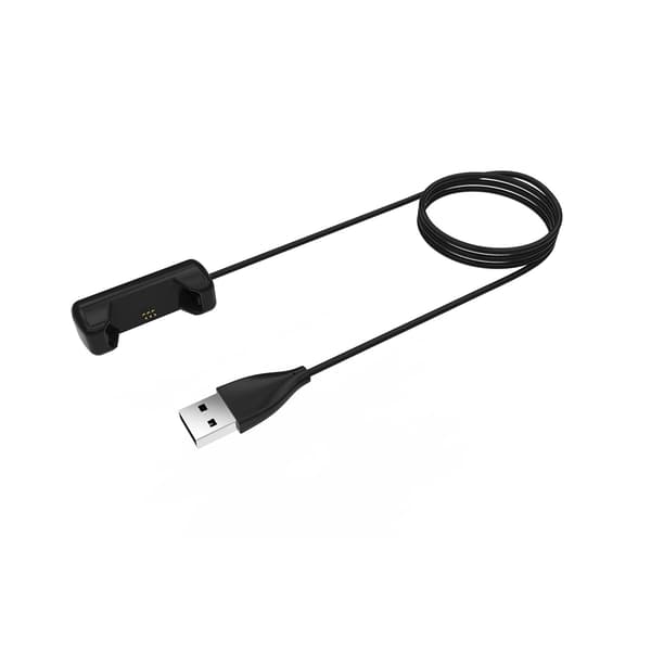 Laddningskabel för Fitbit Flex 2 - 1 meter, svart