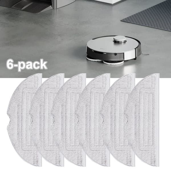Moppeklude til Xiaomi Roborock S8/S8+ 6-pak
