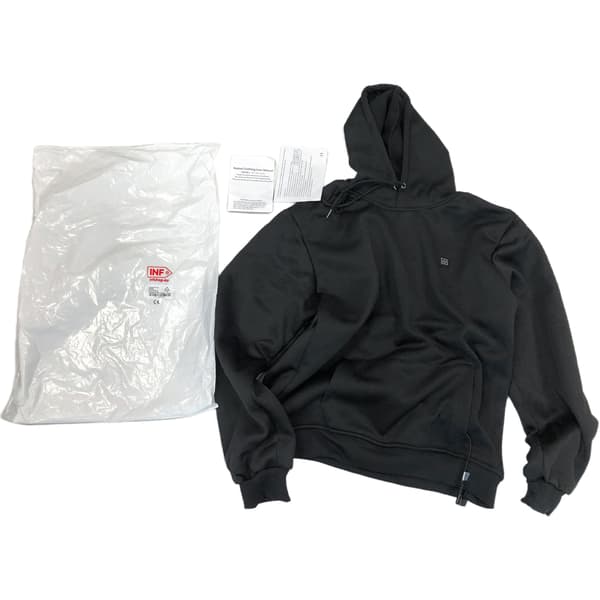5 Zone Opvarmet Vest Black XL