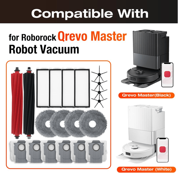 Roborock Qrevo Master Tillbehörssats