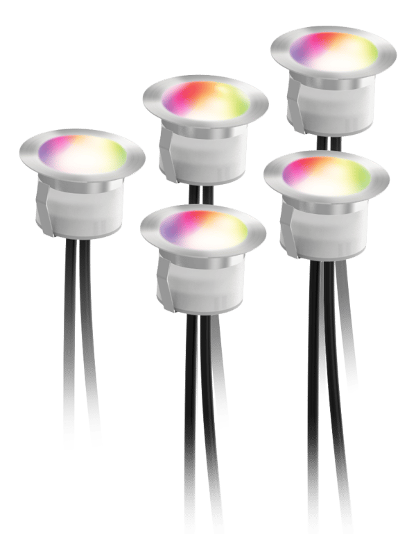 Smart H decklight extens kit 5 lights warm white light RGB
