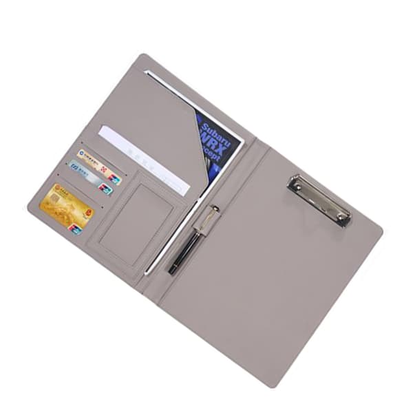 Multifunktionell mapp med kortplatser Grey