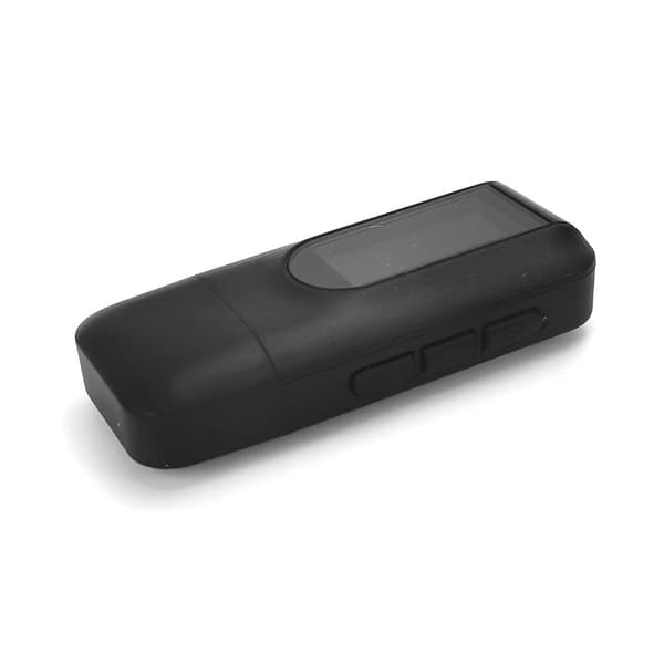 2-in-1 Bluetooth-äänilähetin/vastaanotin Bluetooth-sovitin 5.0 Black