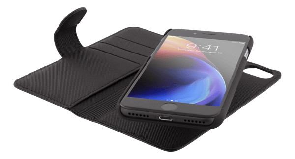 Wallet case 2-in-1, iPhone 6/6s/7/8/SE (2020), magnetic back