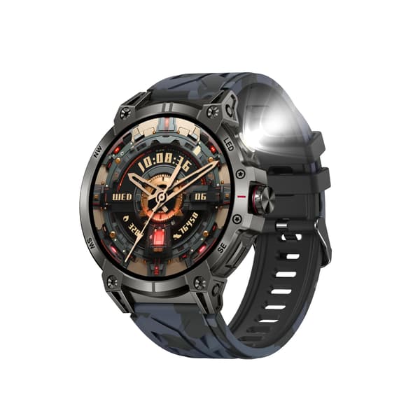Multifunktionell Smartwatch med Bluetooth-samtal, Hälsomätning och Anpassningsbara Urtavlor Blue