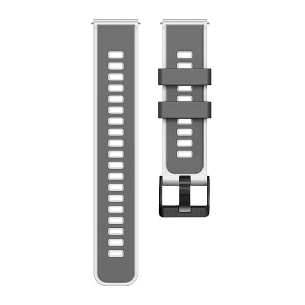 Silikonklokkerem for Garmin Venu 2-serien White+Grey Select