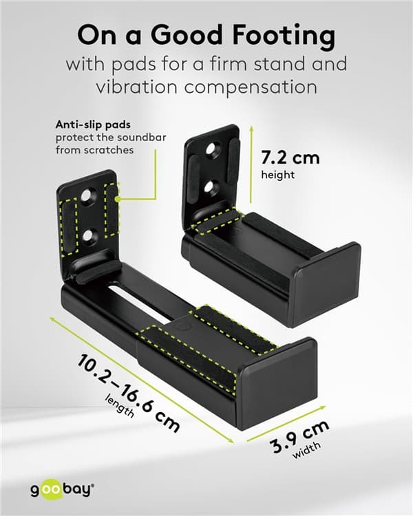 Väggfäste för soundbar Universal