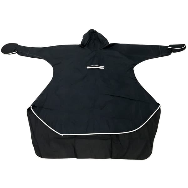 Vedenpitävä sadeponcho hihoilla Blue