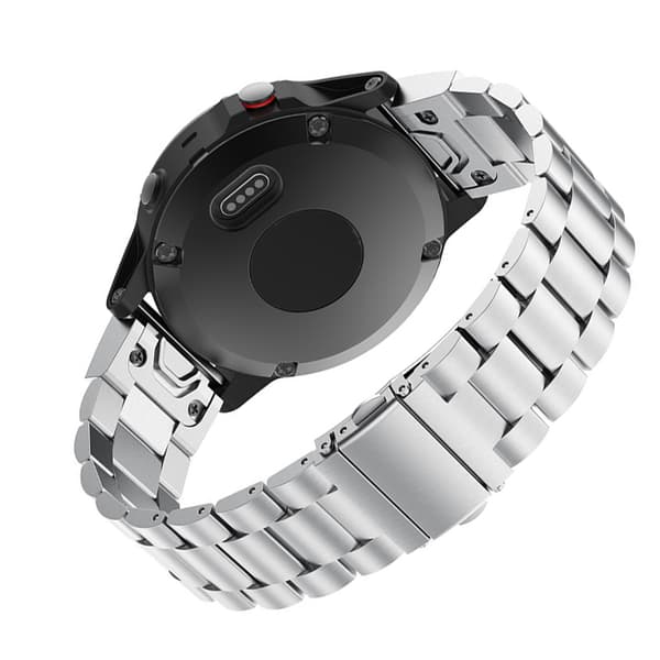 Silver Quick Release Klockarmband för Garmin Fenix 7s (20mm)