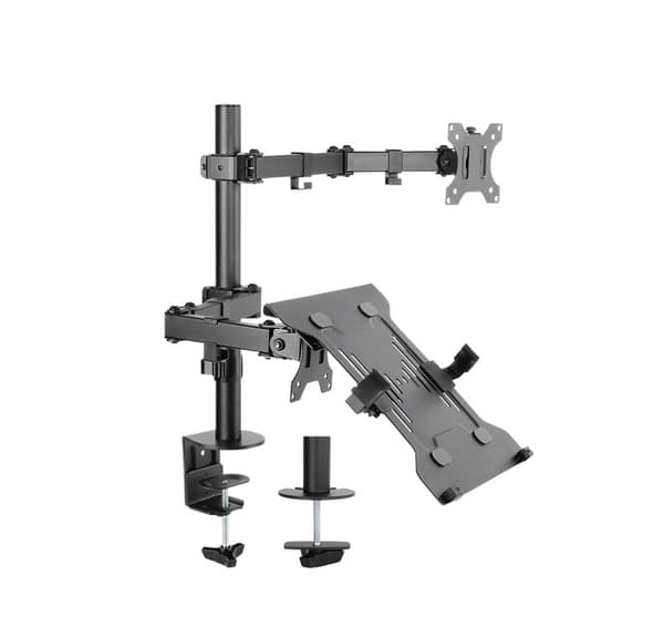 Skärmfäste med laptop-arm Flex