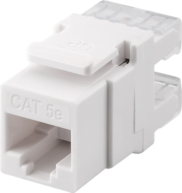 Keystone-moduuli RJ45 CAT 5e, UTP, 100 MHz