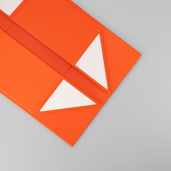 Stor V-formad presentask Orange L
