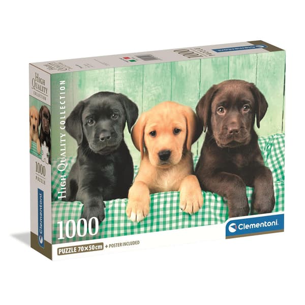 Puslespill 1000 Pcs CB High Quality Collection Three Labs