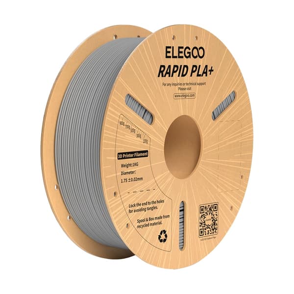 ELEGOO Rapid PLA+ -filamentti (harmaa)