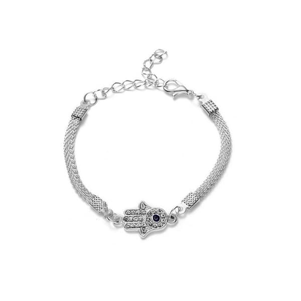Pahan silmän rannekoru Silver