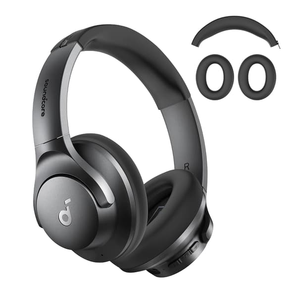 Utskiftbare øreputer til Anker Soundcore Q20I hodetelefoner Black