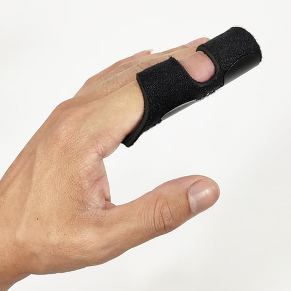 Sormituki suoristusta tai tukea varten Black