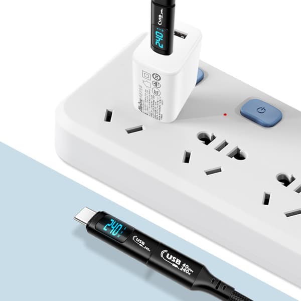240W USB 2.0 Digitaalinen näyttöadapteri Black