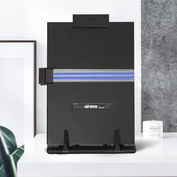 A4 Datamaskindokumentholder - Justerbart Skrivestativ for Forbedret Ergonomi