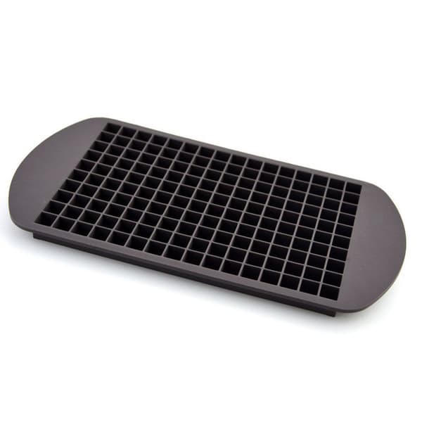Isform för 160 mini-iskuber silikon Svart