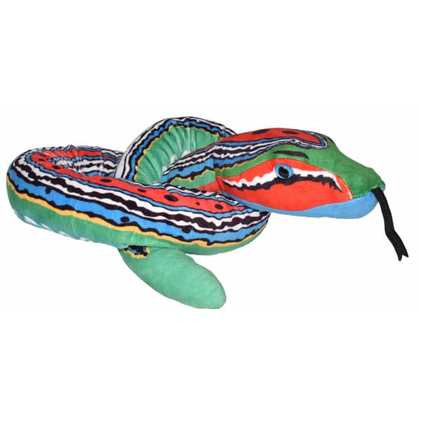 Bamse Snakes 137 cm Grøn Blå Rød
