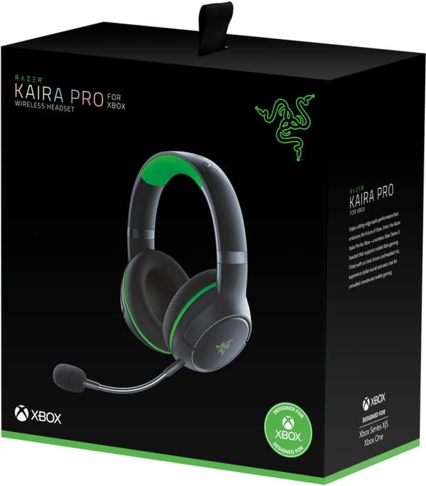 Razer Black, Wireless, Gaming Headset, Kaira Pro til Xbox