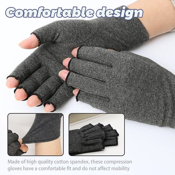 Puristushanskat harmaa Grey M