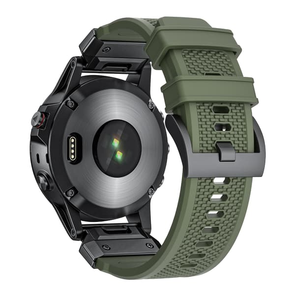 Garmin Fenix 22mm -kellon ranneke DarkGreen