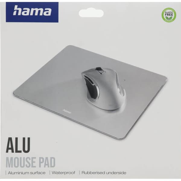 Musematte Alu Sølv