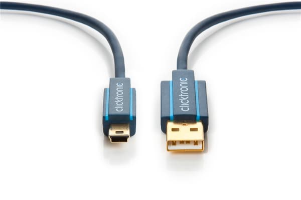 Adapterkabel fra USB A til USB Mini B 2.0