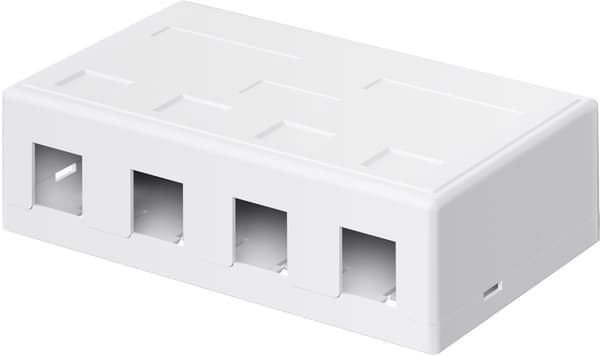 Keystone tom kåpa, 4-port
