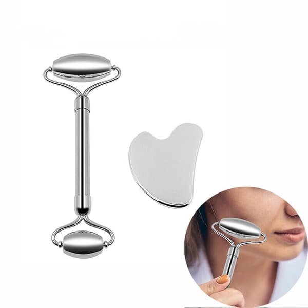 Gua Sha Set - Ansiktsroller & Bräda