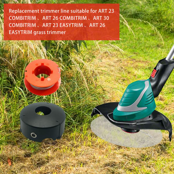 Hette og spole til Bosch Gresstrimmer Art 23/26/30 Combitrim MultiColor