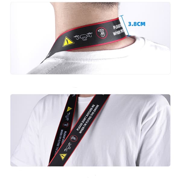 Lanyard kaulahihna DJI FPV Combolle Black
