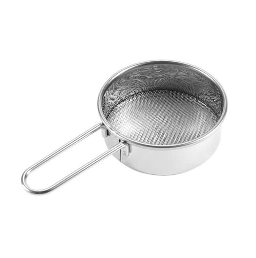 Bakesil i rustfritt stål - finmasket sil til mel, kaffe og mer