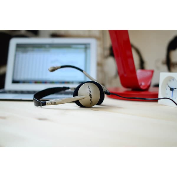 Multimedia Headset CS 100 Guld Sort Mic